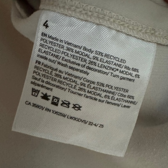 Lululemon Softstreme Turtleneck Pullover in White Opal - Picture 8 of 8